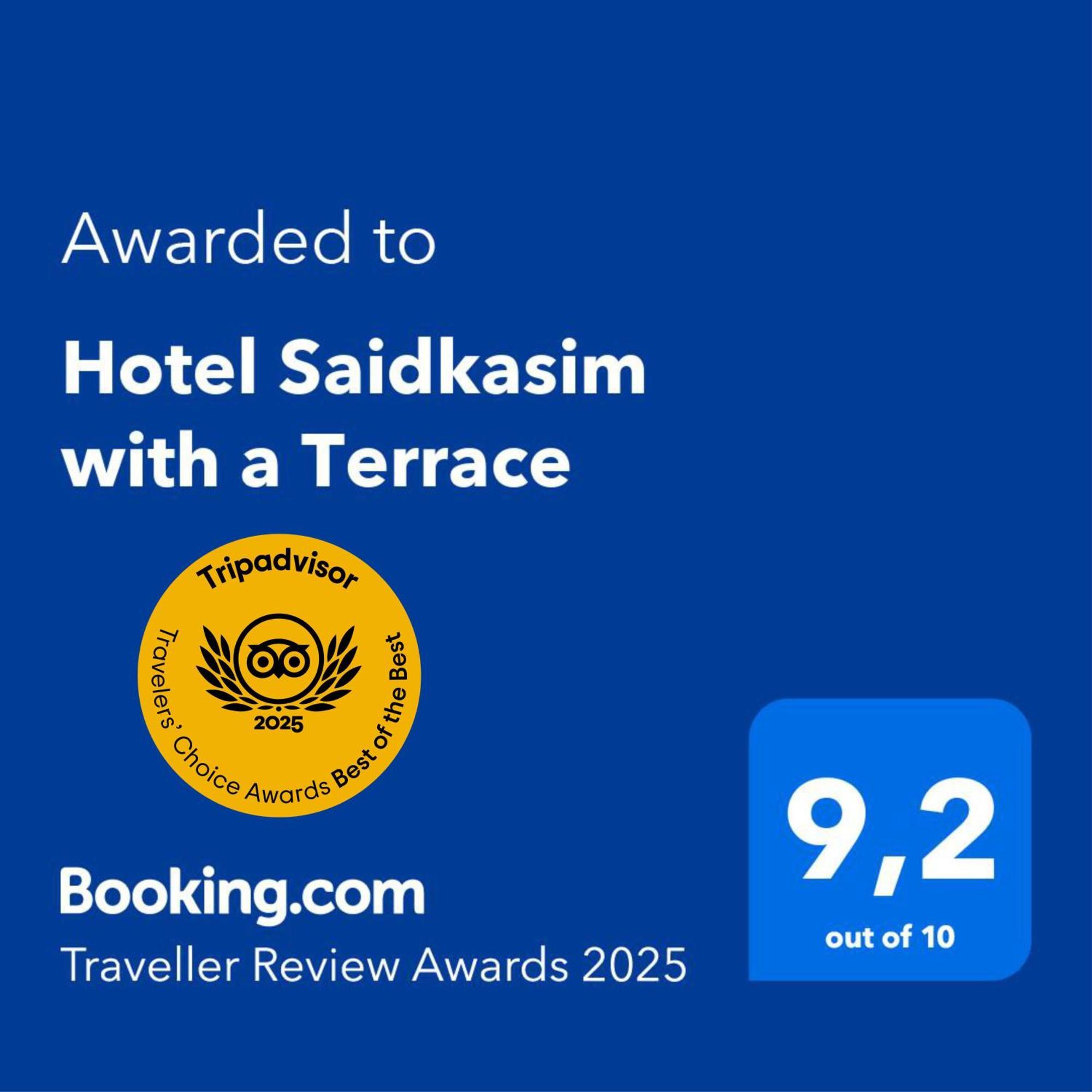 Hotel Saidkasim With A Terrace Bukhara Exterior foto